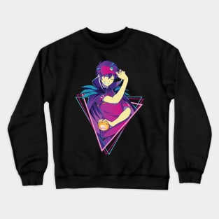 the devil is a part timer Sadao Maou Crewneck Sweatshirt